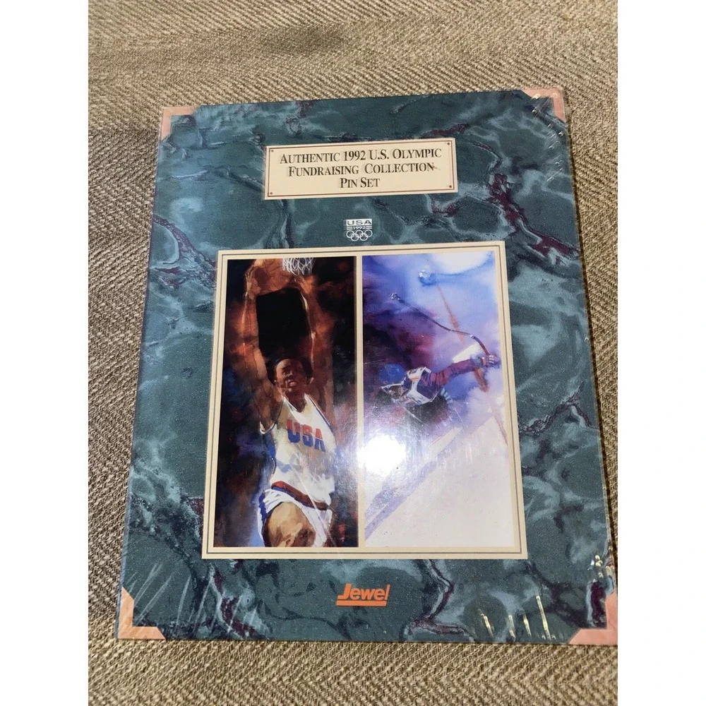 Jewel‎ Authentic 1992 U.S. Olympic Fundraising Collection Pin Set Brand New Vtg